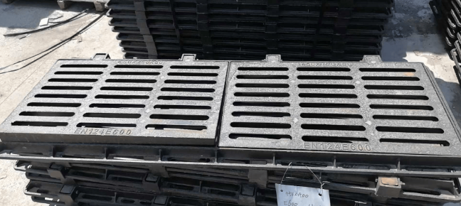 灵山球墨铸铁连体双篦展示